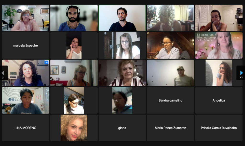 Gabriel Gowezniansky en clase virtual